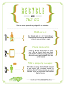 Recycling on the Go in 3 Steps